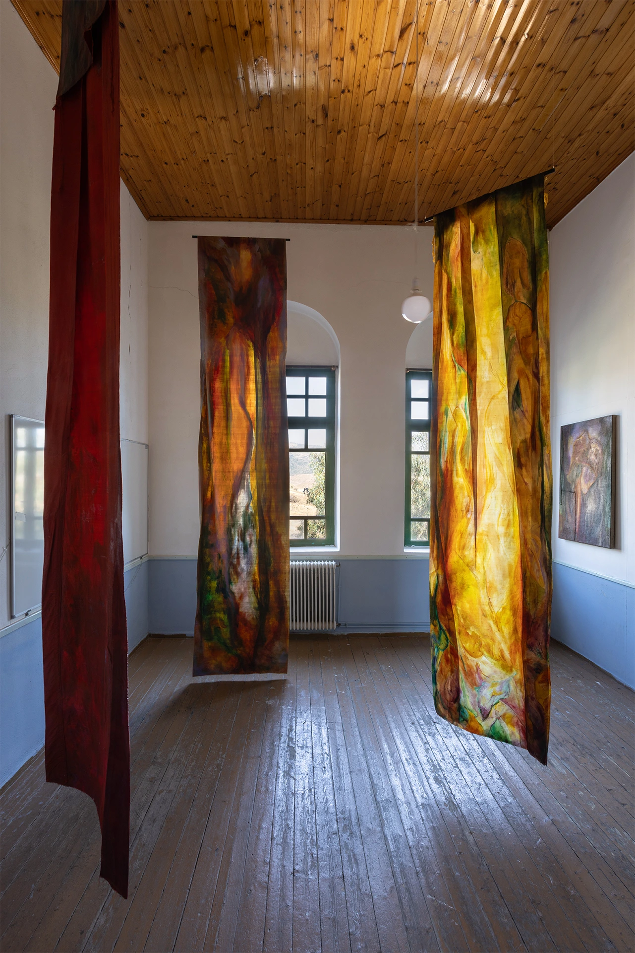 Installation view from Letter to an Ailing Father
